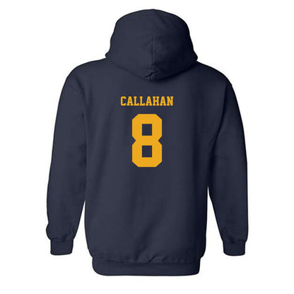 Kent State - NCAA Men's Track & Field : Sean Callahan - Fashion Shersey Hooded Sweatshirt-1