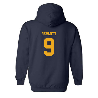 Kent State - NCAA Baseball : Billy Gerlott - Fashion Shersey Hooded Sweatshirt
