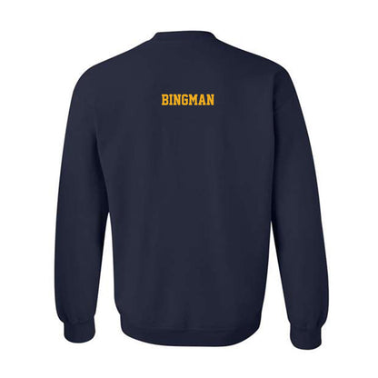 Kent State - NCAA Women's Gymnastics : Jersey Bingman - Fashion Shersey Crewneck Sweatshirt