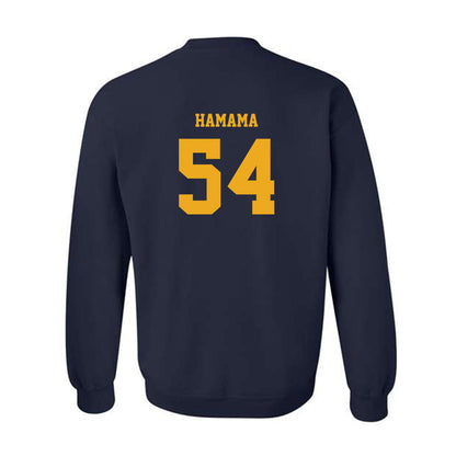 Kent State - NCAA Men's Basketball : Omer Hamama - Fashion Shersey Crewneck Sweatshirt-1