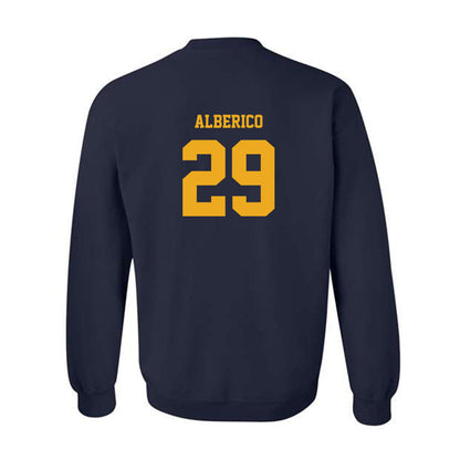  - NCAA Baseball : Alex Alberico - Fashion Shersey Crewneck Sweatshirt-1