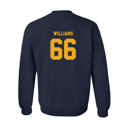 Kent State - NCAA Football : Elijah Williams - Fashion Shersey Crewneck Sweatshirt-1