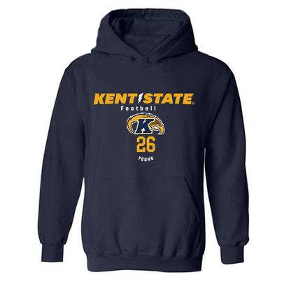 Kent State - NCAA Football : Cj Young - Hooded Sweatshirt