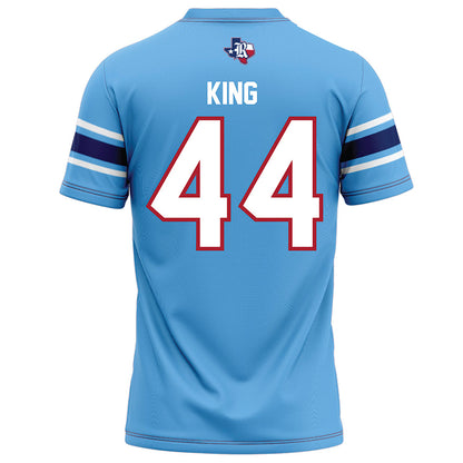Rice - NCAA Football : Cooper King - Light Blue Football Jersey-1