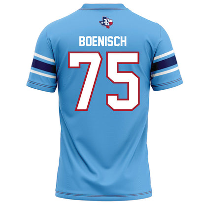Rice - NCAA Football : Blake Boenisch - Light Blue Football Jersey-1