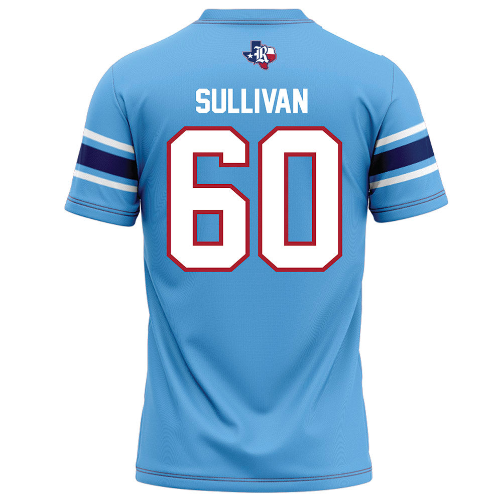 Rice - NCAA Football : Sean Sullivan - Light Blue Football Jersey-1