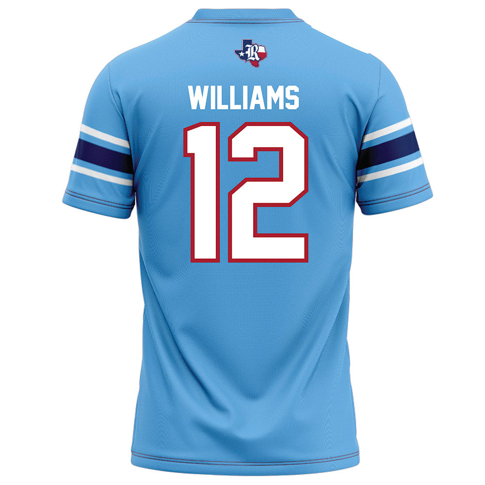 Rice - NCAA Football : Joshua Williams - Light Blue Football Jersey