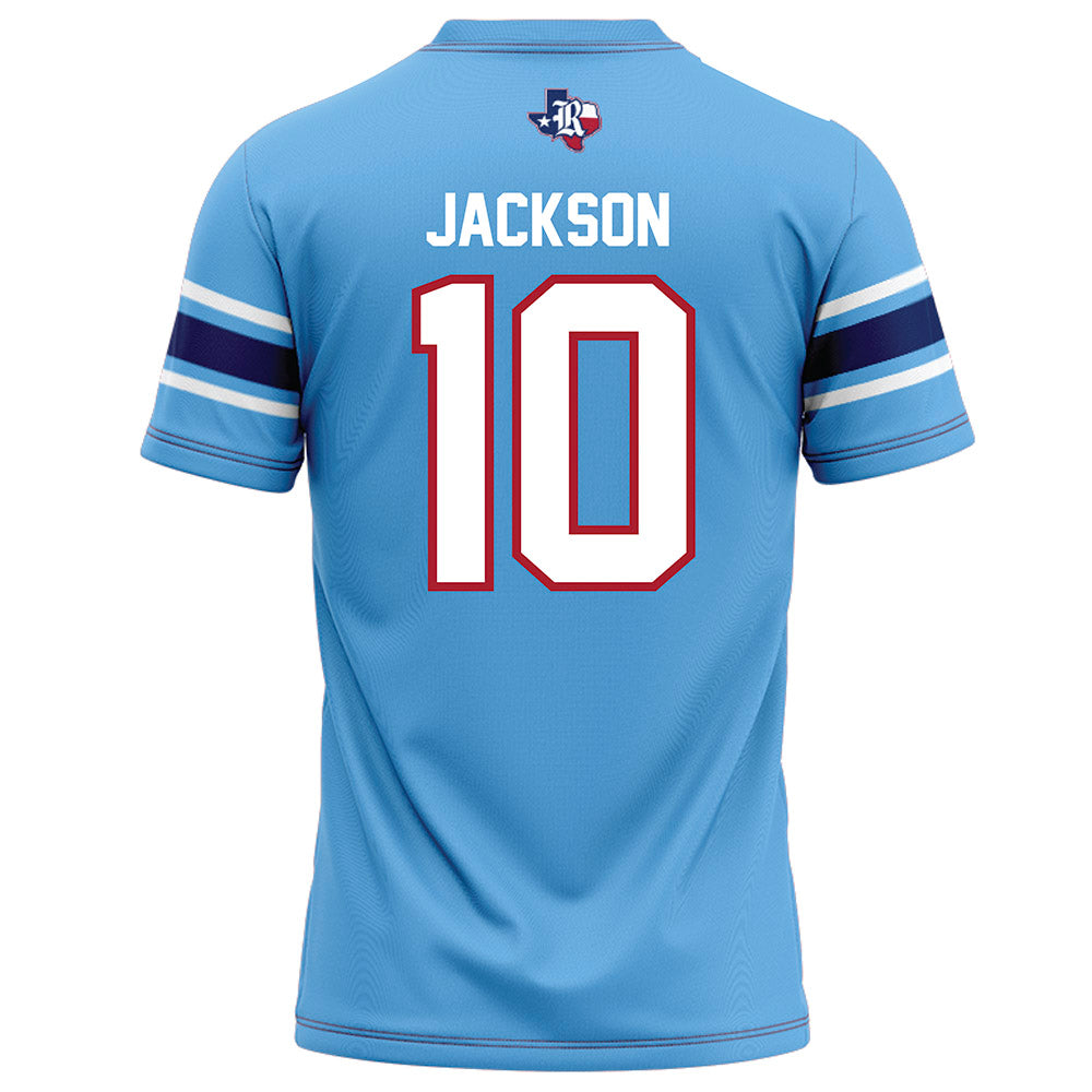 Rice - NCAA Football : Quinton Jackson - Light Blue Football Jersey