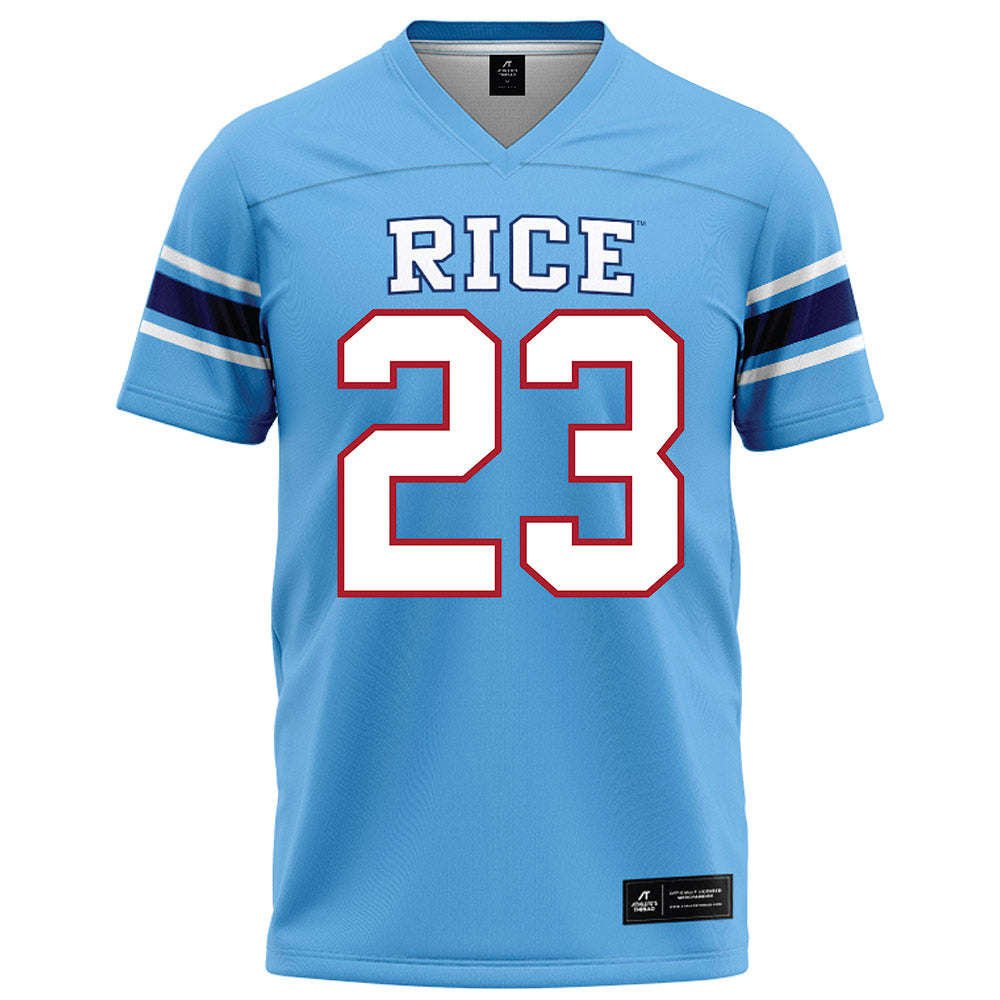 Rice - NCAA Football : Payton Matthews - Light Blue Football Jersey-0
