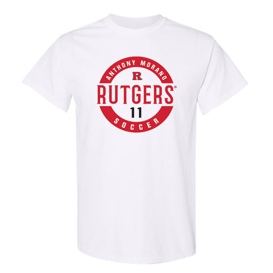 Rutgers - NCAA Men's Soccer : Anthony Morano - Classic Fashion Shersey T-Shirt-0