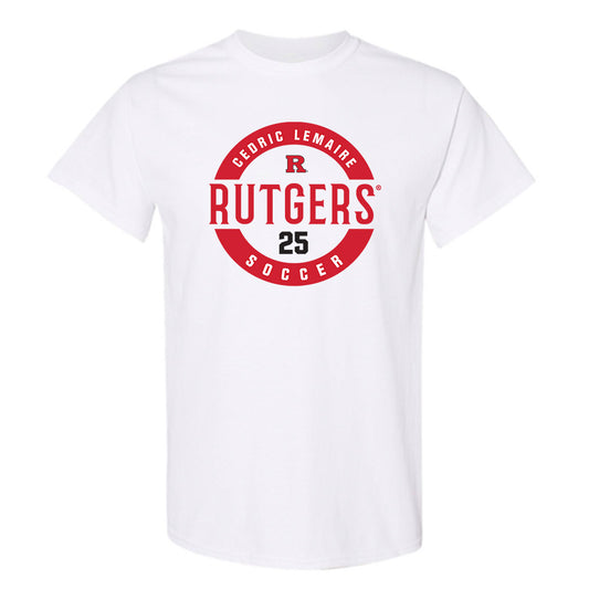 Rutgers - NCAA Men's Soccer : Cedric Lemaire - Classic Fashion Shersey T-Shirt-0