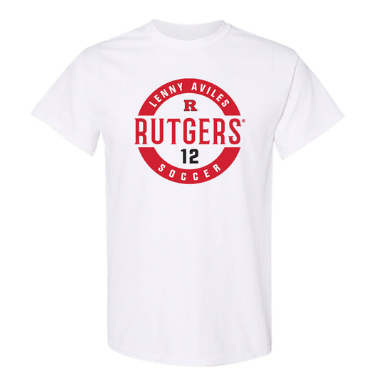 Rutgers - NCAA Men's Soccer : Lenny Aviles - Classic Fashion Shersey T-Shirt-0