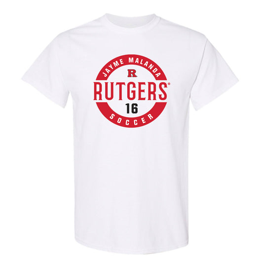 Rutgers - NCAA Women's Soccer : Jayme Malanda - Classic Fashion Shersey T-Shirt-0