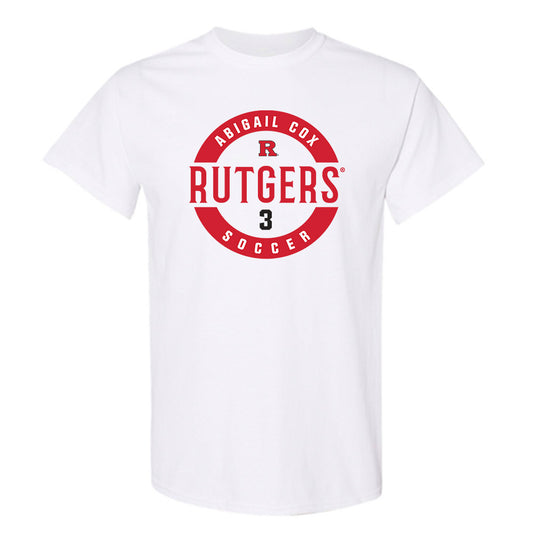 Rutgers - NCAA Women's Soccer : Abigail Cox - Classic Fashion Shersey T-Shirt-0