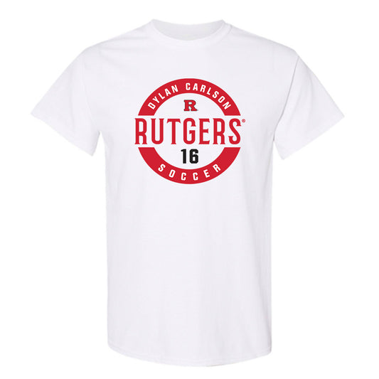 Rutgers - NCAA Men's Soccer : Dylan Carlson - Classic Fashion Shersey T-Shirt-0