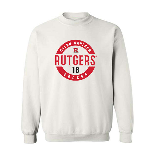 Rutgers - NCAA Men's Soccer : Dylan Carlson - Classic Fashion Shersey Crewneck Sweatshirt-0