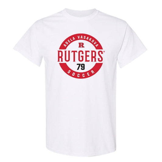 Rutgers - NCAA Women's Soccer : Adela Vasakova - Classic Fashion Shersey T-Shirt-0