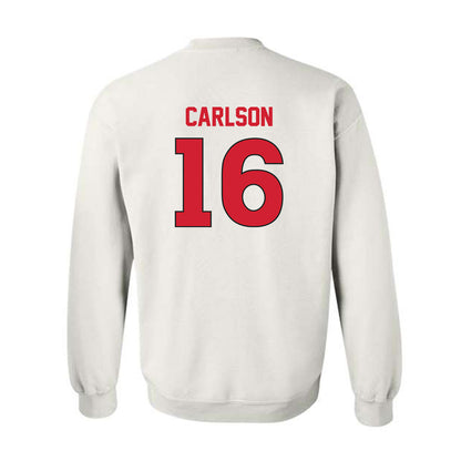 Rutgers - NCAA Men's Soccer : Dylan Carlson - Replica Shersey Crewneck Sweatshirt-1