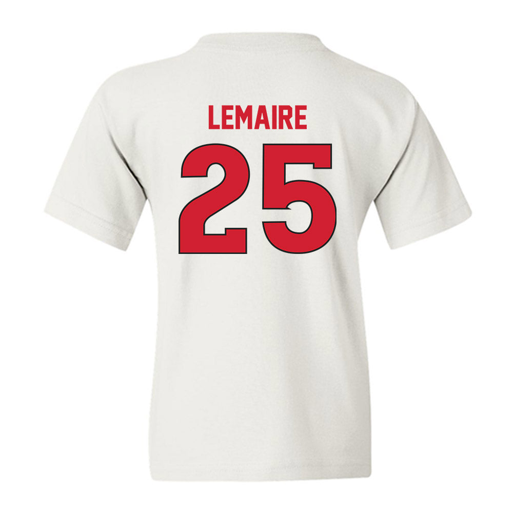 Rutgers - NCAA Men's Soccer : Cedric Lemaire - Replica Shersey Youth T-Shirt-1