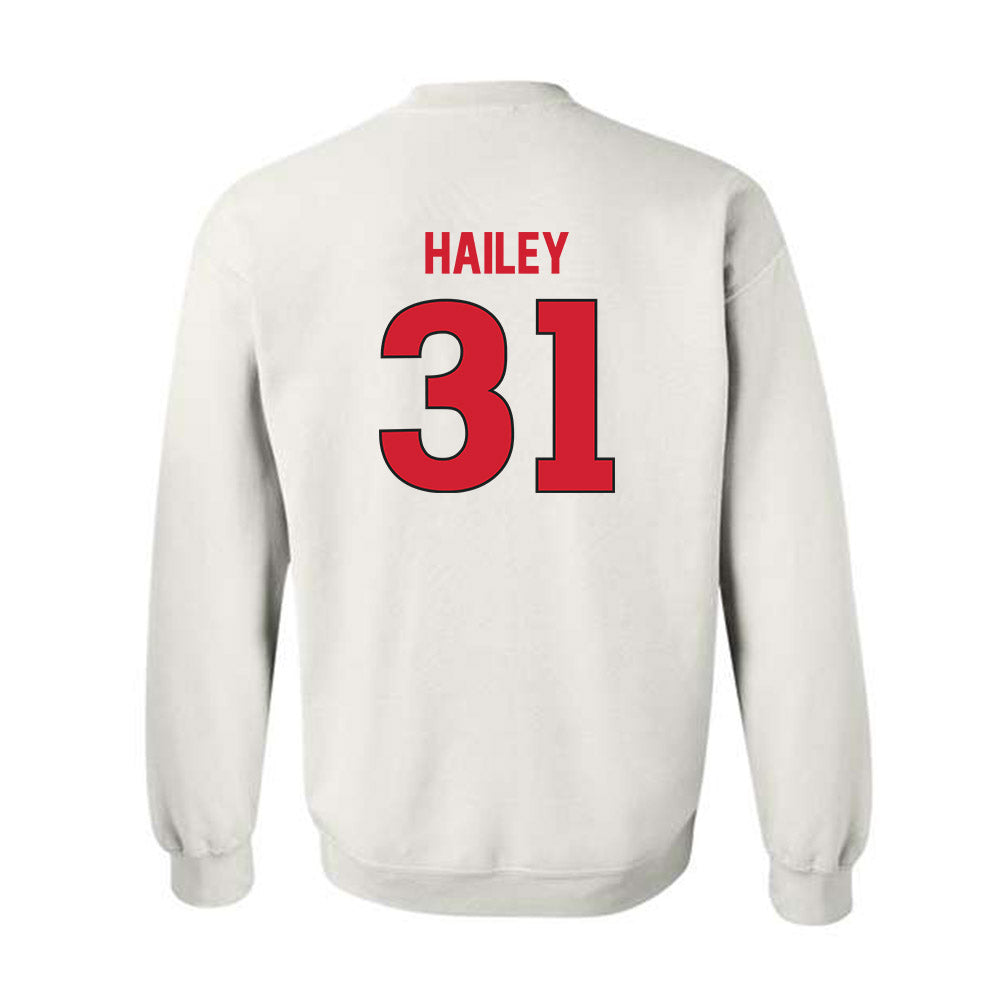 Rutgers - NCAA Women's Soccer : Lindsey Hailey - Replica Shersey Crewneck Sweatshirt-1