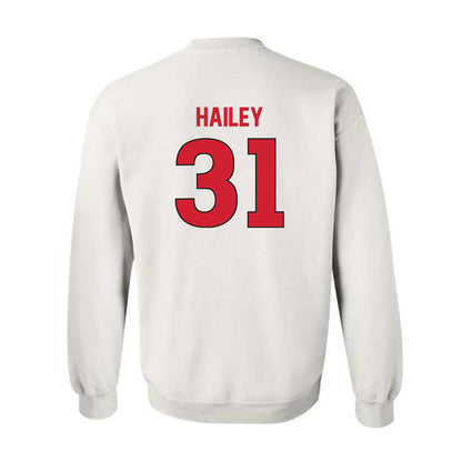 Rutgers - NCAA Women's Soccer : Lindsey Hailey - Replica Shersey Crewneck Sweatshirt-1
