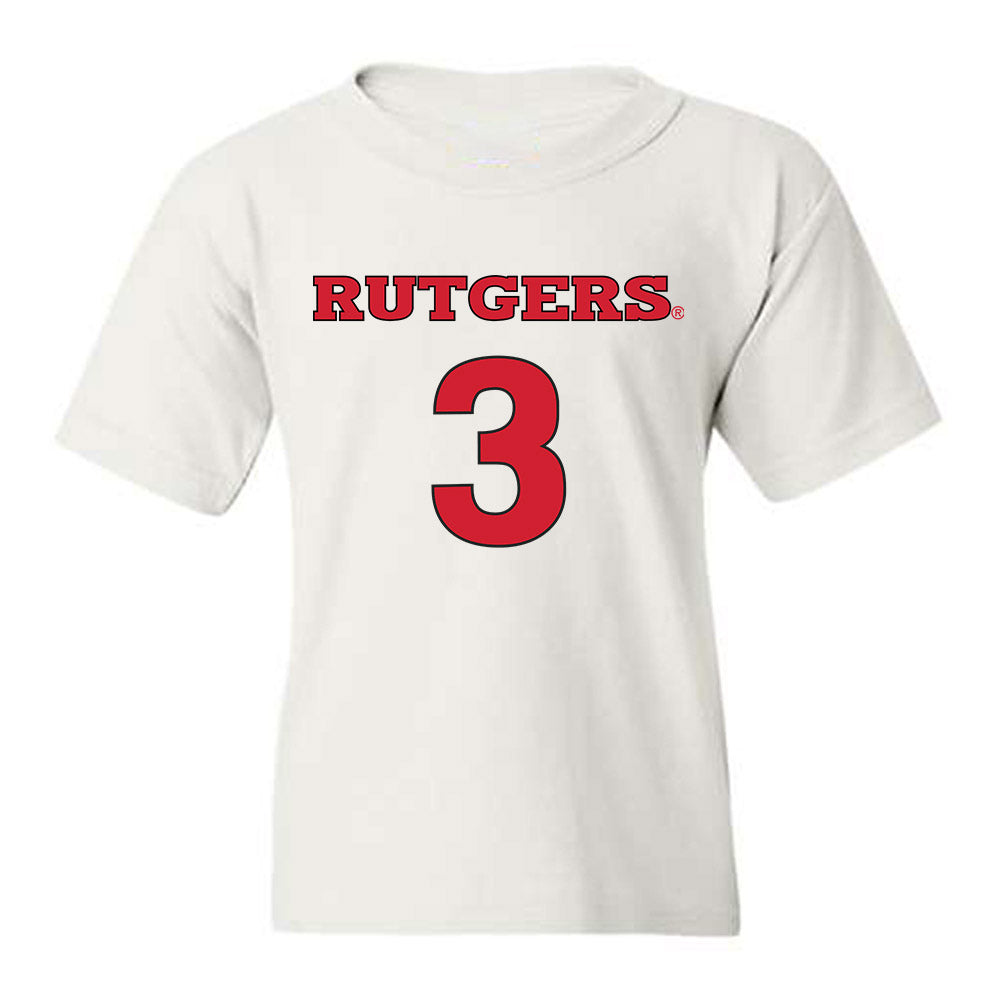 Rutgers - NCAA Women's Soccer : Abigail Cox - Replica Shersey Youth T-Shirt-0
