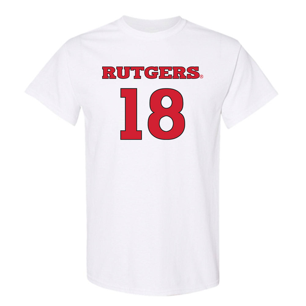 Rutgers - NCAA Men's Soccer : Alix Jerome - Replica Shersey T-Shirt-0