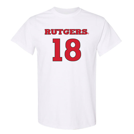 Rutgers - NCAA Men's Soccer : Alix Jerome - Replica Shersey T-Shirt-0