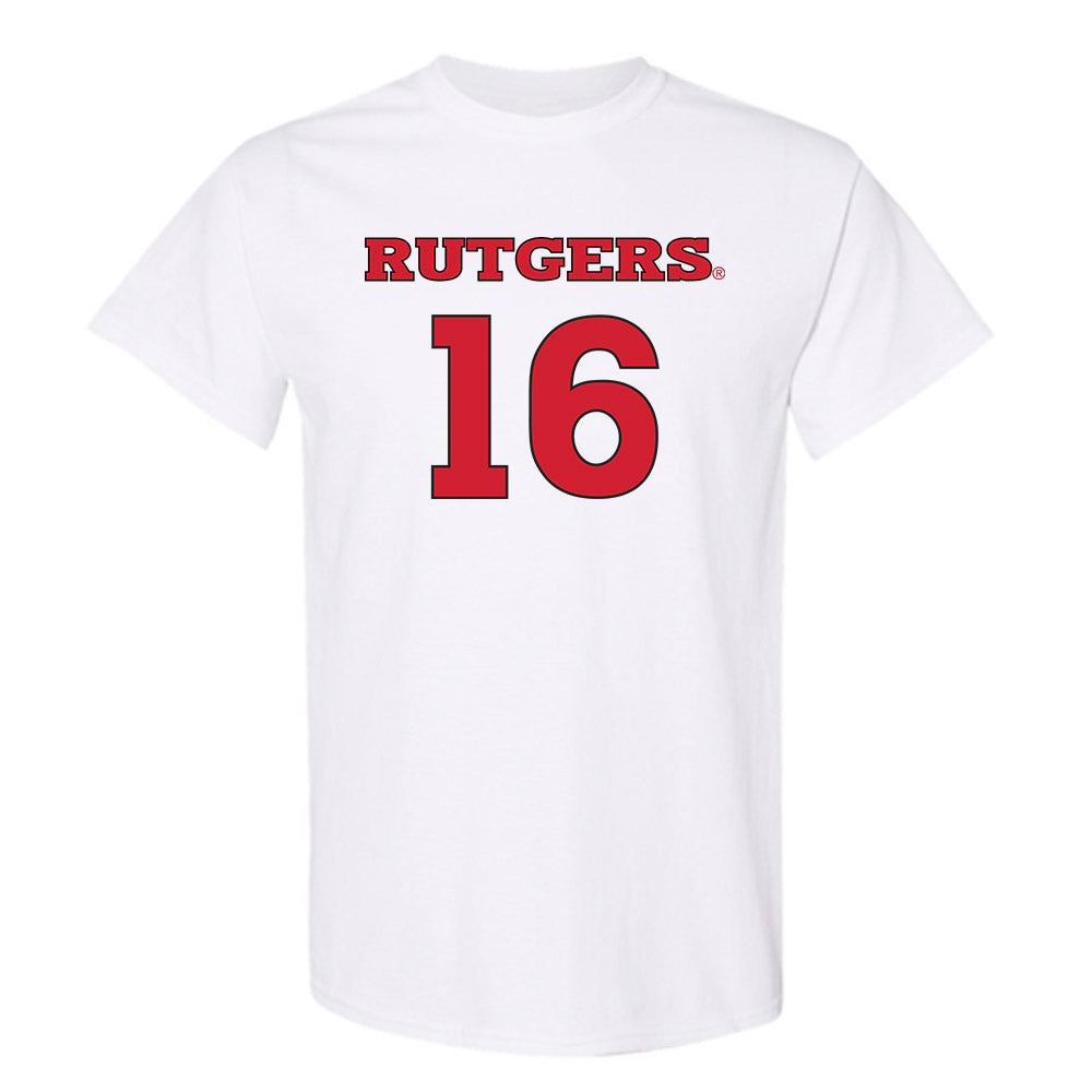 Rutgers - NCAA Women's Soccer : Jayme Malanda - Replica Shersey T-Shirt-0