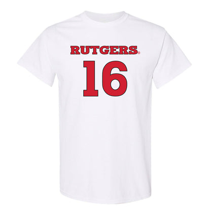 Rutgers - NCAA Women's Soccer : Jayme Malanda - Replica Shersey T-Shirt-0