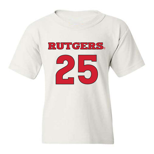 Rutgers - NCAA Men's Soccer : Cedric Lemaire - Replica Shersey Youth T-Shirt-0