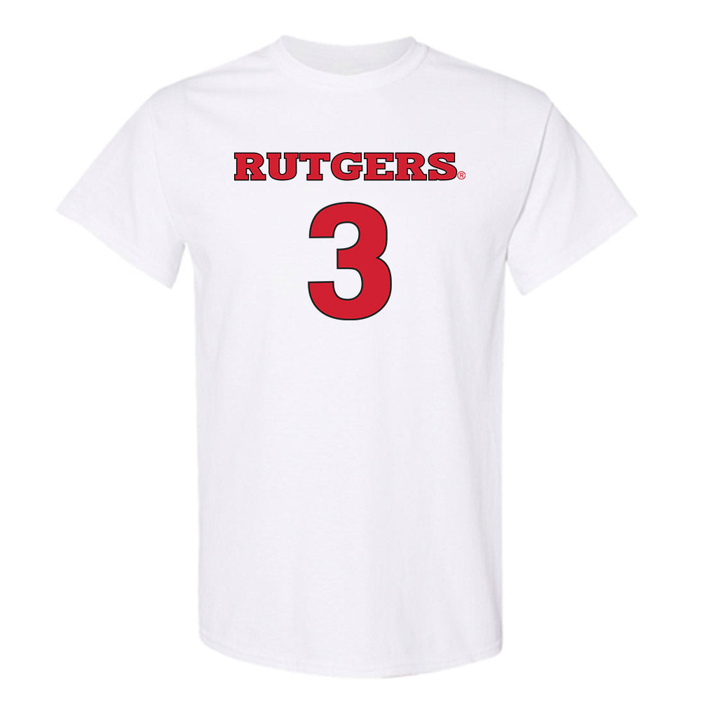 Rutgers - NCAA Women's Soccer : Abigail Cox - Replica Shersey T-Shirt-0