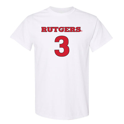 Rutgers - NCAA Women's Soccer : Abigail Cox - Replica Shersey T-Shirt-0