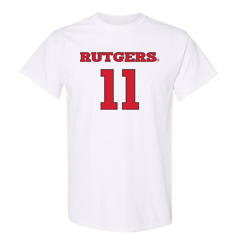 Rutgers - NCAA Men's Soccer : Anthony Morano - Replica Shersey T-Shirt-0