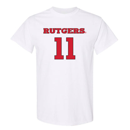 Rutgers - NCAA Men's Soccer : Anthony Morano - Replica Shersey T-Shirt-0