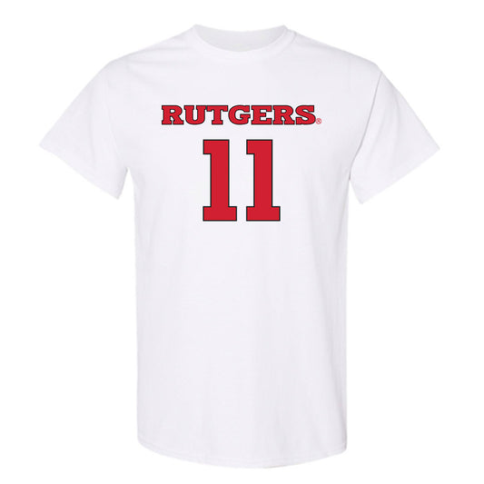 Rutgers - NCAA Men's Soccer : Anthony Morano - Replica Shersey T-Shirt-0