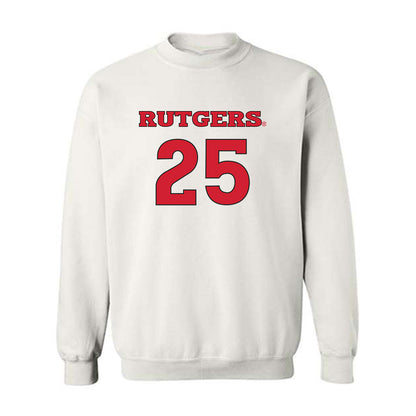 Rutgers - NCAA Men's Soccer : Cedric Lemaire - Replica Shersey Crewneck Sweatshirt-0