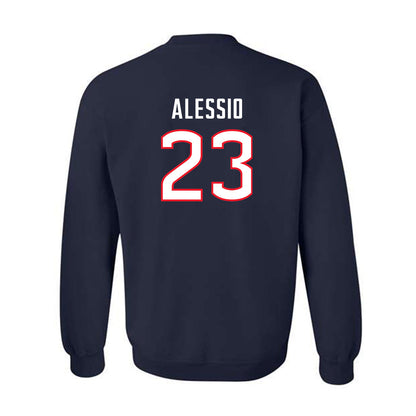 UConn - NCAA Men's Soccer : Preston Alessio - Replica Shersey Crewneck Sweatshirt-1