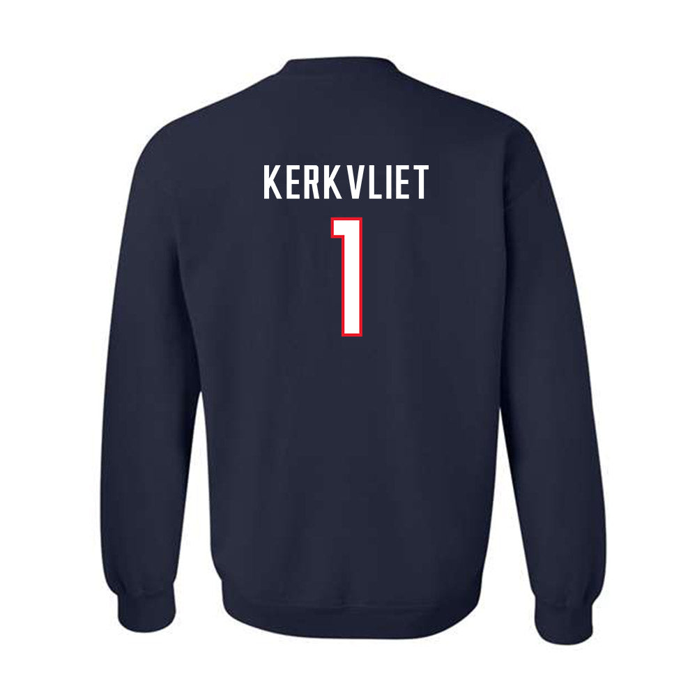 UConn - NCAA Men's Soccer : Max Kerkvliet - Replica Shersey Crewneck Sweatshirt