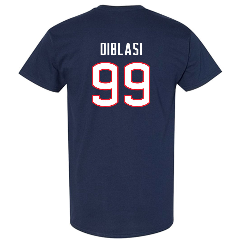 UConn - NCAA Women's Soccer : Elizabeth DiBlasi - Replica Shersey T-Shirt-1