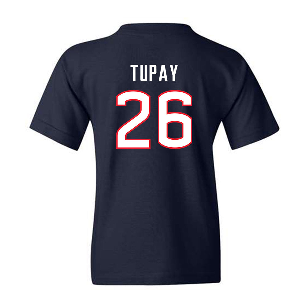 UConn - NCAA Men's Soccer : Alex Tupay - Replica Shersey Youth T-Shirt