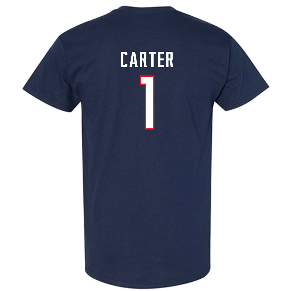 UConn - NCAA Men's Soccer : Adam Carter - Replica Shersey T-Shirt-1