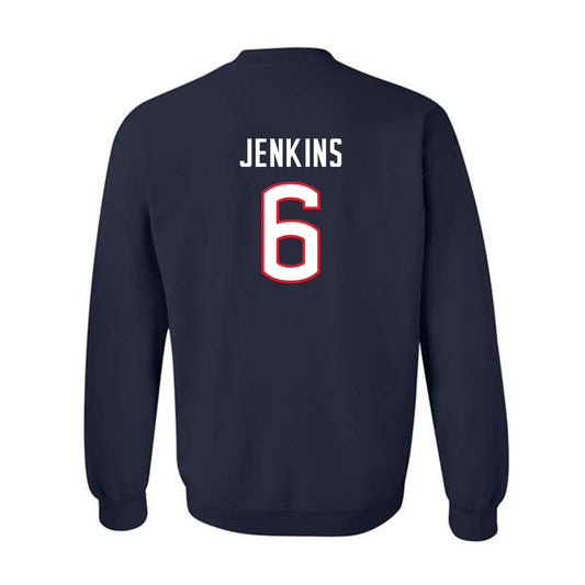 UConn - NCAA Women's Soccer : Taylor Jenkins - Replica Shersey Crewneck Sweatshirt