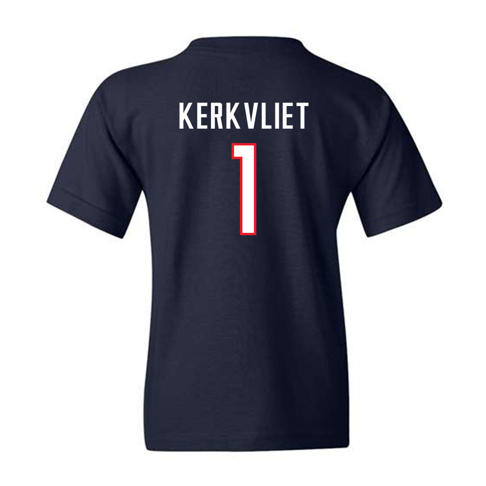 UConn - NCAA Men's Soccer : Max Kerkvliet - Replica Shersey Youth T-Shirt