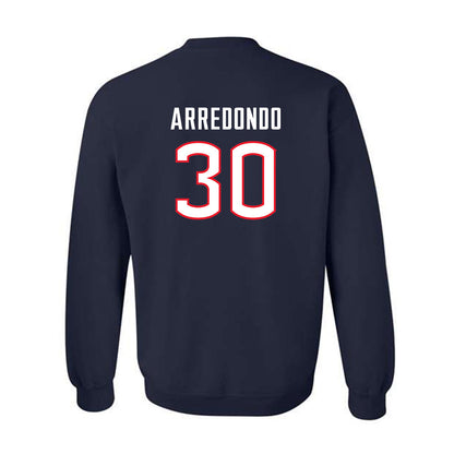 UConn - NCAA Men's Soccer : Alfonso Arredondo - Replica Shersey Crewneck Sweatshirt