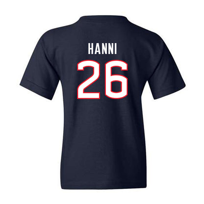 UConn - NCAA Men's Soccer : Sabri Hanni - Youth T-Shirt Replica Shersey