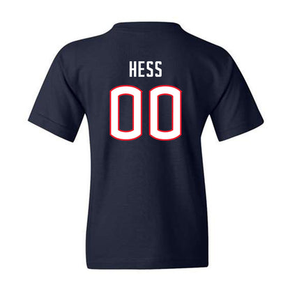 UConn - NCAA Men's Soccer : Justin Hess - Replica Shersey Youth T-Shirt