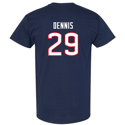 UConn - NCAA Men's Soccer : Giovanni Dennis - Replica Shersey T-Shirt