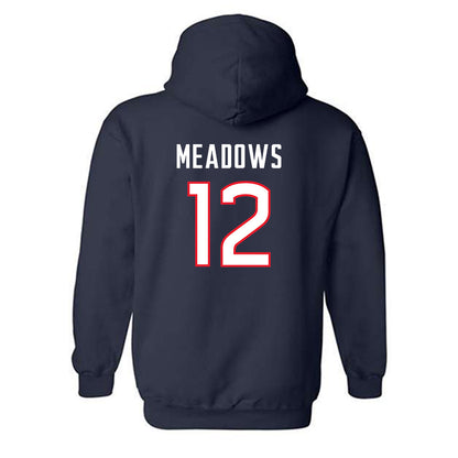 UConn - NCAA Women's Soccer : Isabella Meadows - Replica Shersey Hooded Sweatshirt