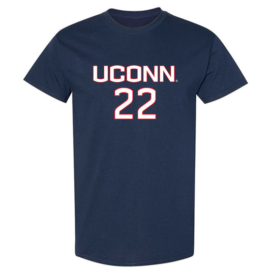 UConn - NCAA Men's Soccer : Johan Hamel - Replica Shersey T-Shirt-0